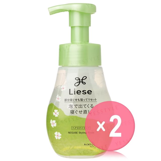Kao-Liese Neguse Styling Foam 2pcs Bundle Set