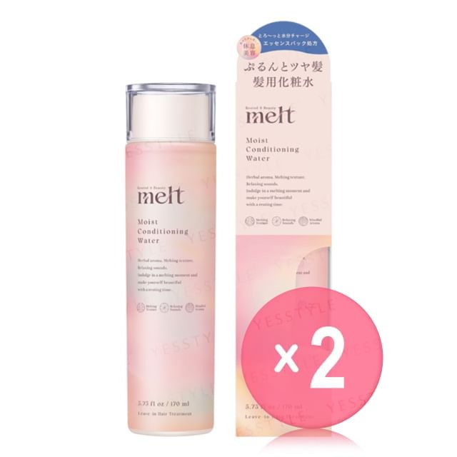Kao-Melt Moist Conditioning Water 2pcs Bundle Set