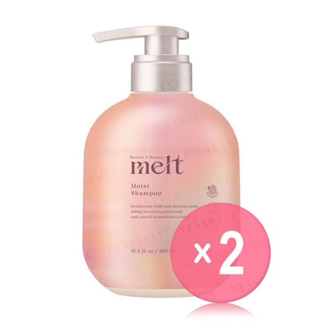 Kao-Melt Moist Shampoo 2pcs Bundle Set