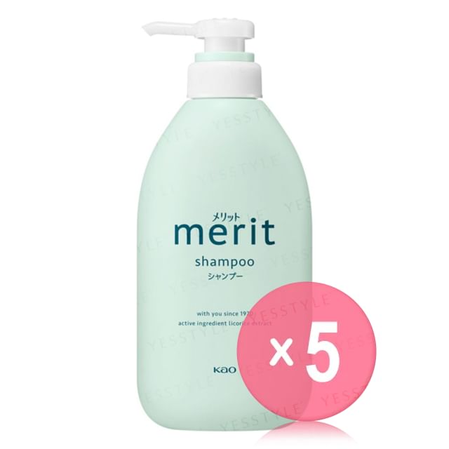 Kao-Merit Shampoo 5pcs Bundle Set