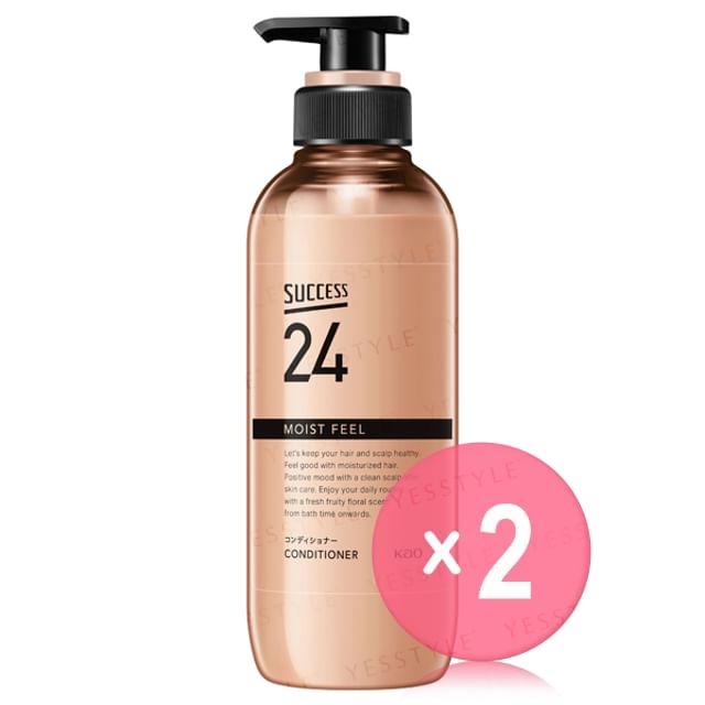 Kao-Success 24 Moist Feel Conditioner 2pcs Bundle Set