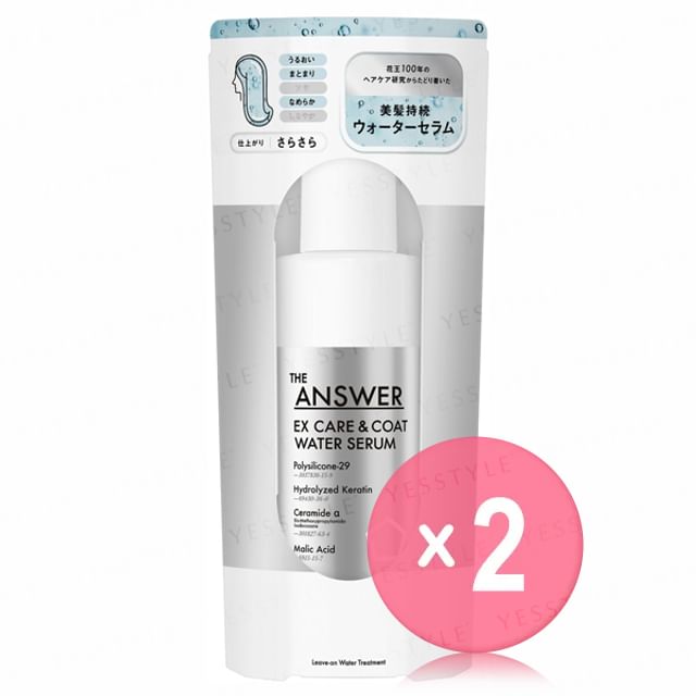 Kao -كاو-THE ANSWER EX Care Coat Water Serum 2pcs Bundle Set