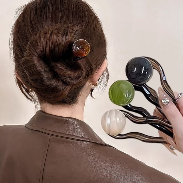 Kayochs-Bead Hair Stick