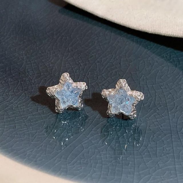 Kayochs-CZ Star Stud Earring
