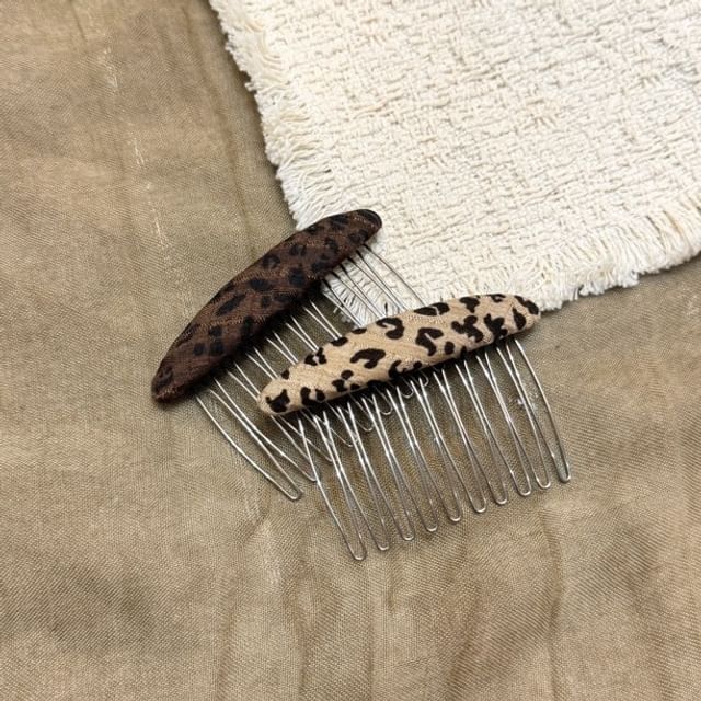 Kayochs-Leopard Print Headpiece