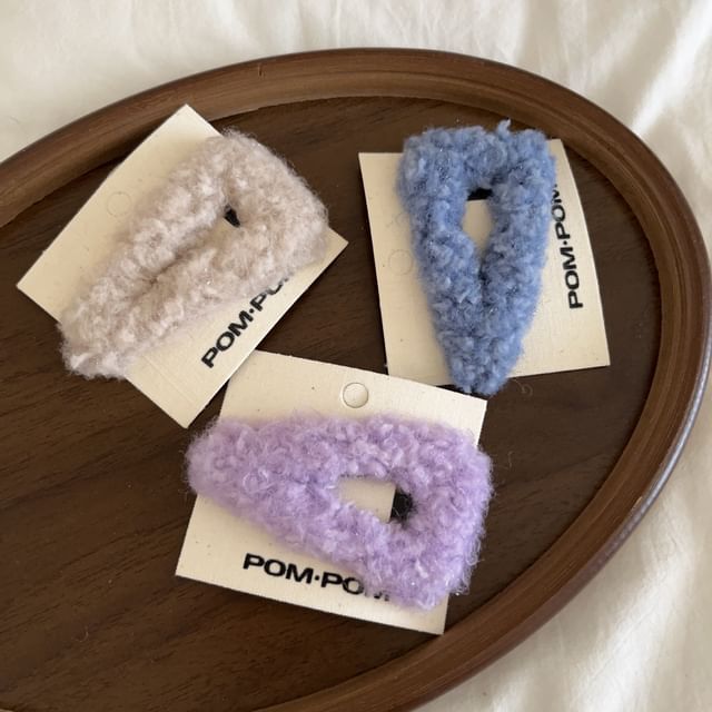 Kayochs-Plain Fleece Snap Clip