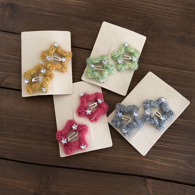 Kayochs-Star Shape Hair Clip