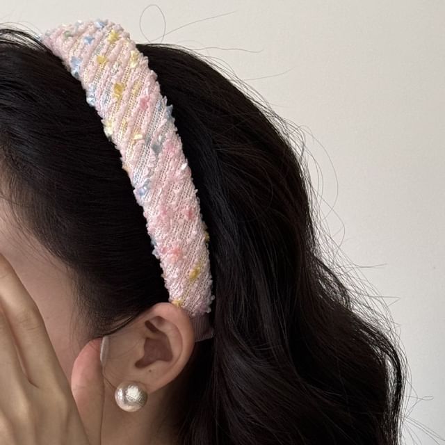 Kayochs-Tweed Thick Headband