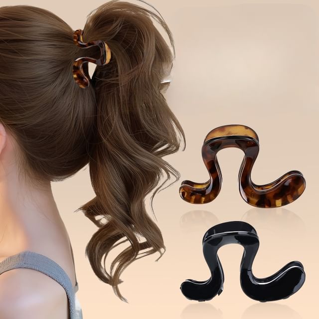 Kayochs-Pince à cheveux ondulée en acrylique