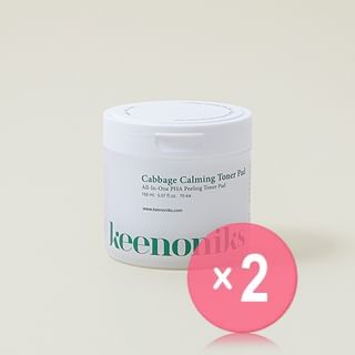 keenoniks-Cabbage Calming Toner Pad 2pcs Bundle Set