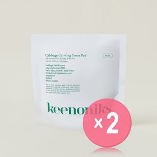keenoniks-Cabbage Calming Toner Pad Refill Only 2pcs Bundle Set