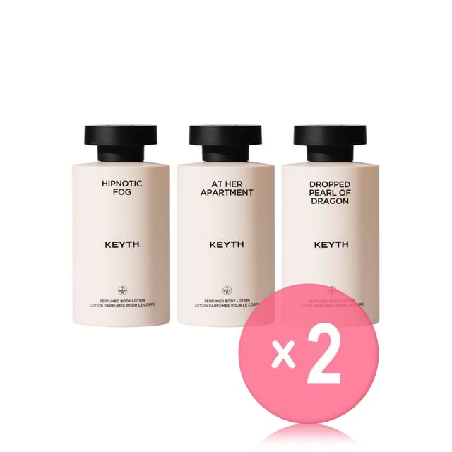 KEYTH-Body Lotion - 3 Types 2pcs Bundle Set