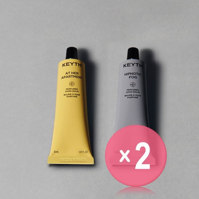 KEYTH-Hand Balm Mini - 2 Types 2pcs Bundle Set