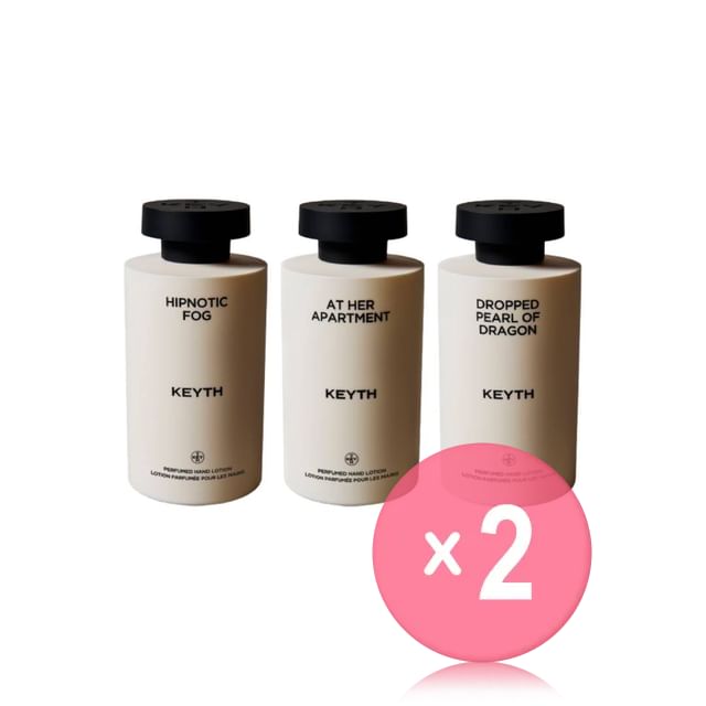 KEYTH-Hand Lotion - 3 Types 2pcs Bundle Set
