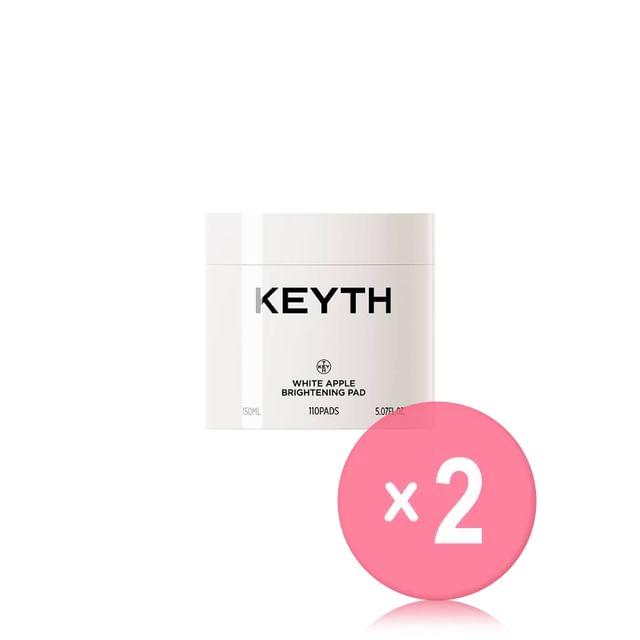 KEYTH-White Apple Brightening Pad 2pcs Bundle Set