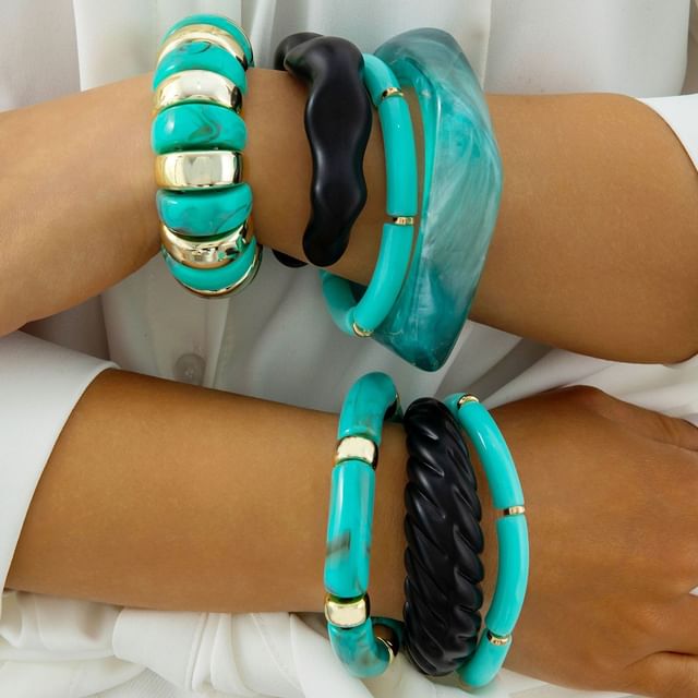 kiqwin-Set Of 7 Assorted Bangle