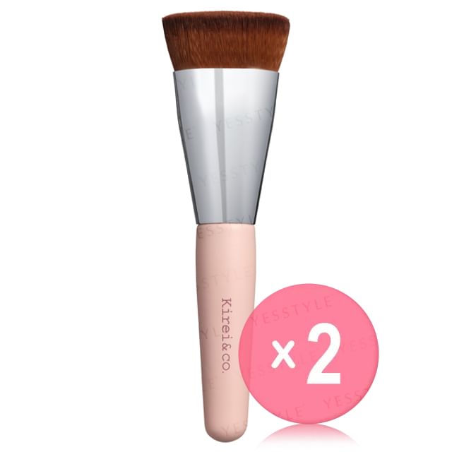 Kirei-co-Multi Foundation Makeup Brush 2pcs Bundle Set