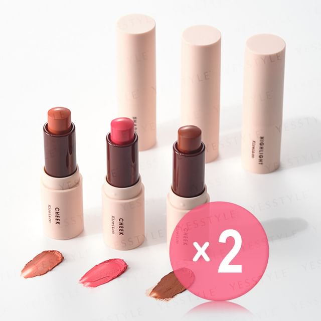 Kirei-co-Stick Cheek 2pcs Bundle Set