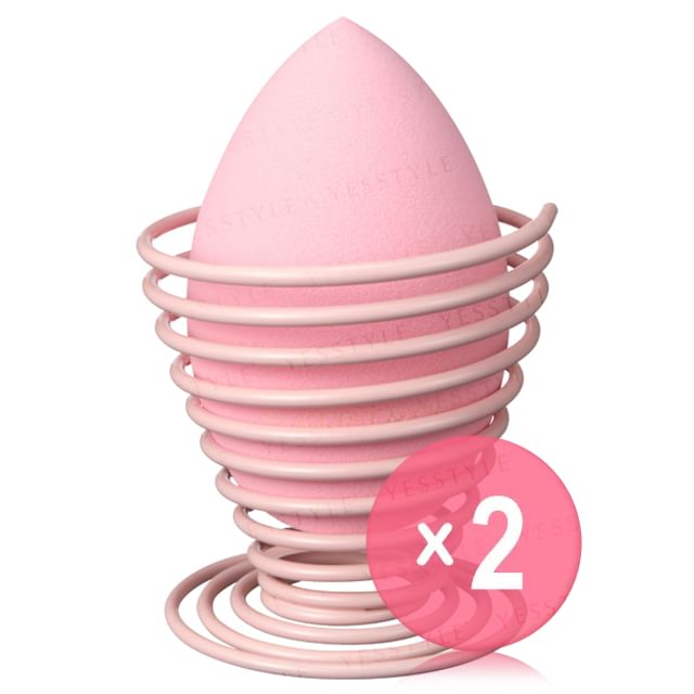Kirei-co-Teardrop Shaped Makeup Sponge 2pcs Bundle Set