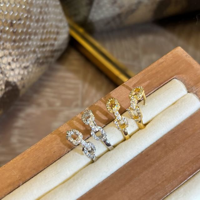 Kiren-CZ Hoop Earring