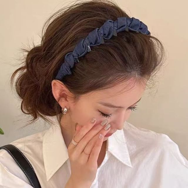 Kiren-Denim Headband