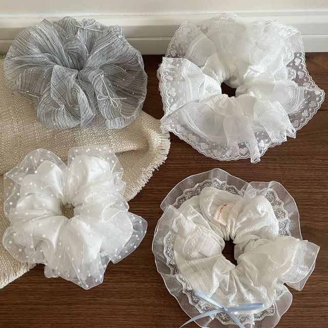 Kiren-Lace Scrunchie Various Designs