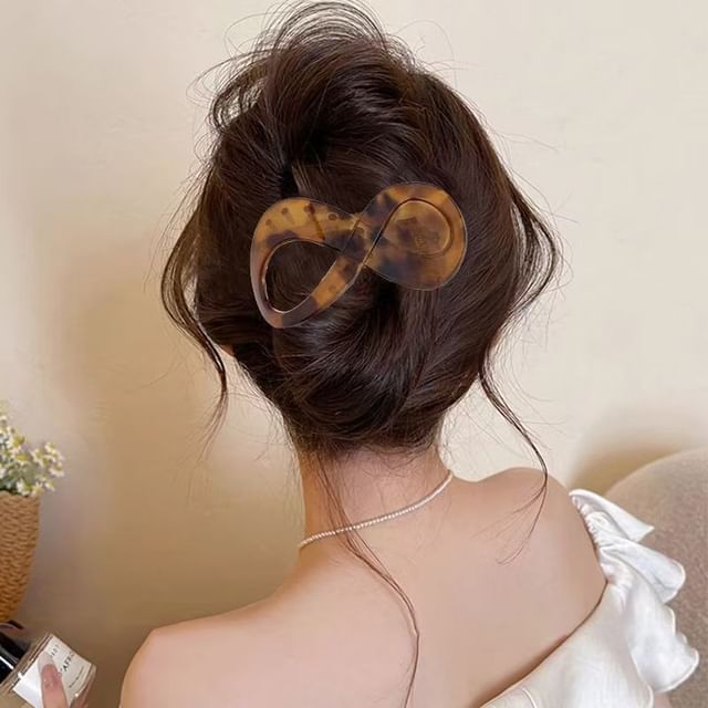 Kiren-Leopard Print Hair Clip