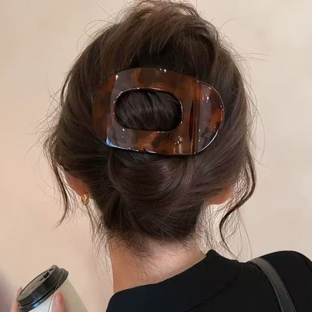 Kiren-Leopard Print Hair Clip