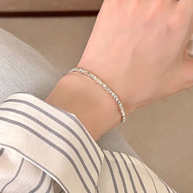Kiren-Plain Alloy Bracelet