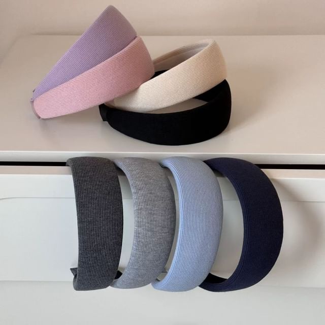 Kiren-Plain Fabric Headband