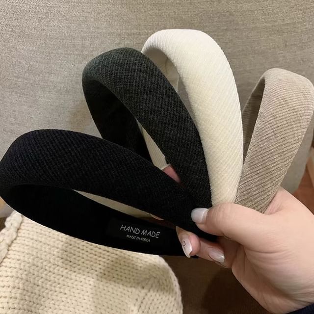 Kiren-Plain Fabric Headband