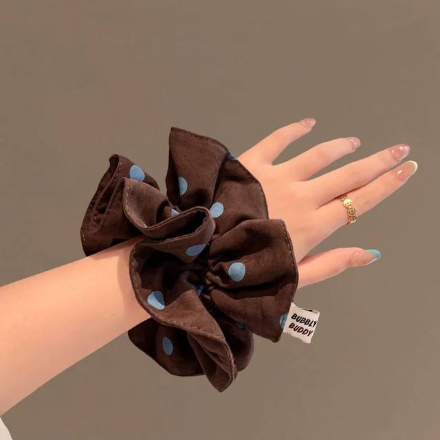 Kiren-Polka Dot Scrunchie