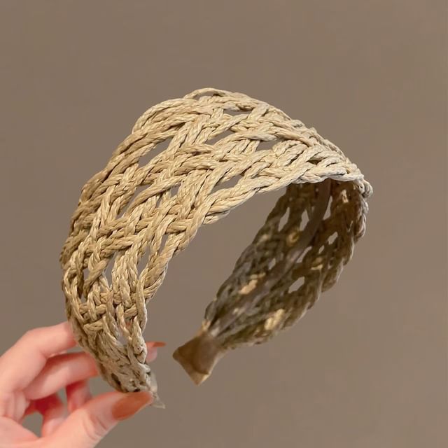 Kiren-Straw Headband