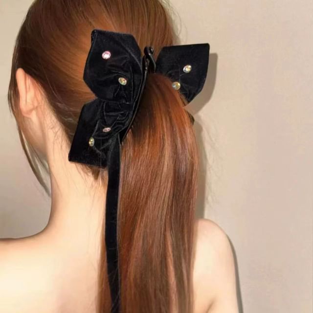 Kiren-Velvet Square Scrunchie