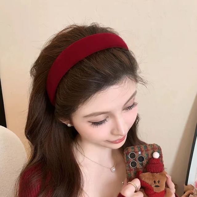 Kiren-Velvet Thick Headband