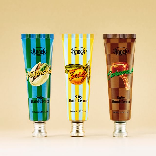 Knock-Softy Hand Cream - 3 Types