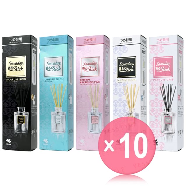 Kobayashi-Sawaday Stick Fragrance 10pcs Bundle Set