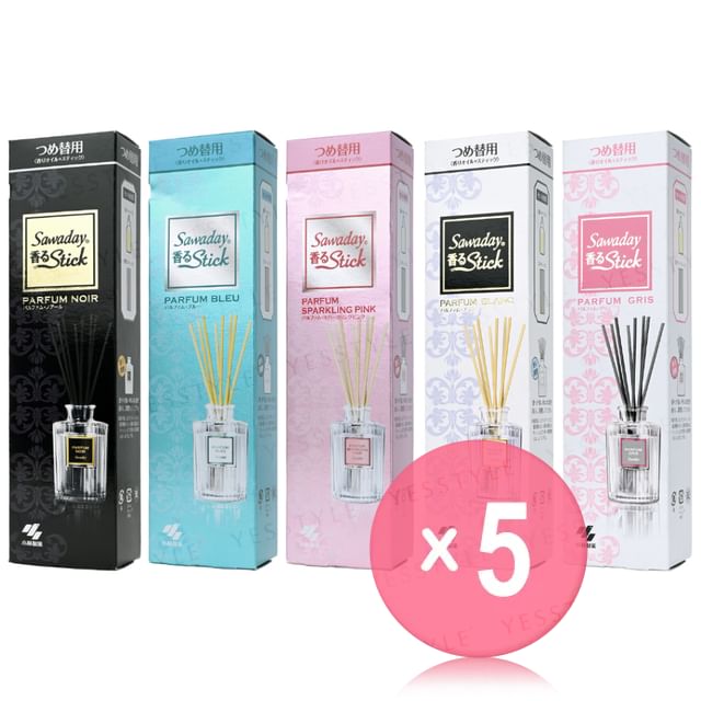 Kobayashi-Sawaday Stick Fragrance 5pcs Bundle Set