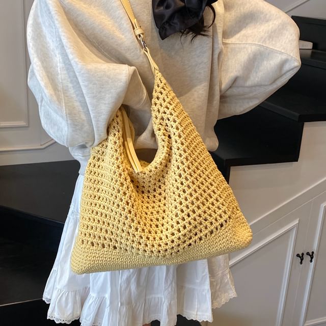 KOCORE-Crochet Tote Bag