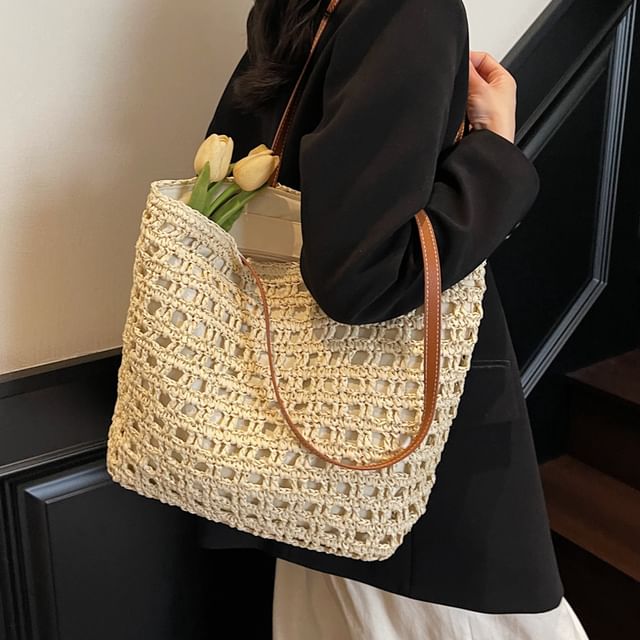 KOCORE-Crochet Tote Bag