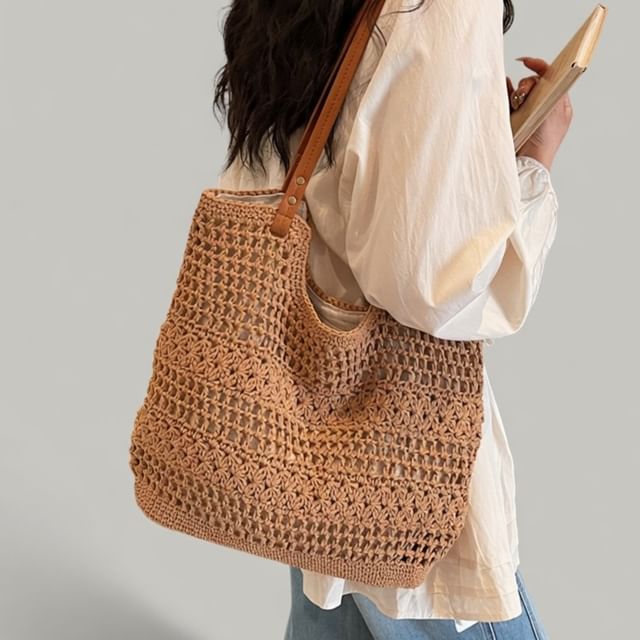 KOCORE-Crochet Tote Bag