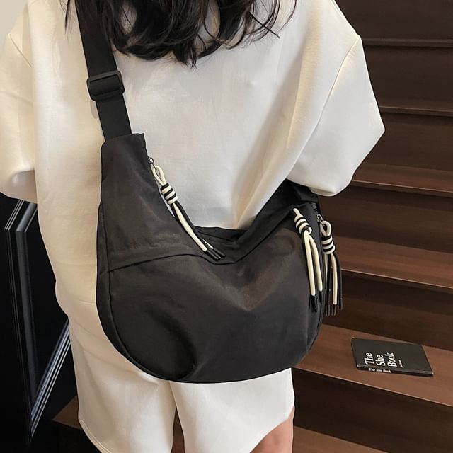 KOCORE-Textile Plain Crossbody Bag