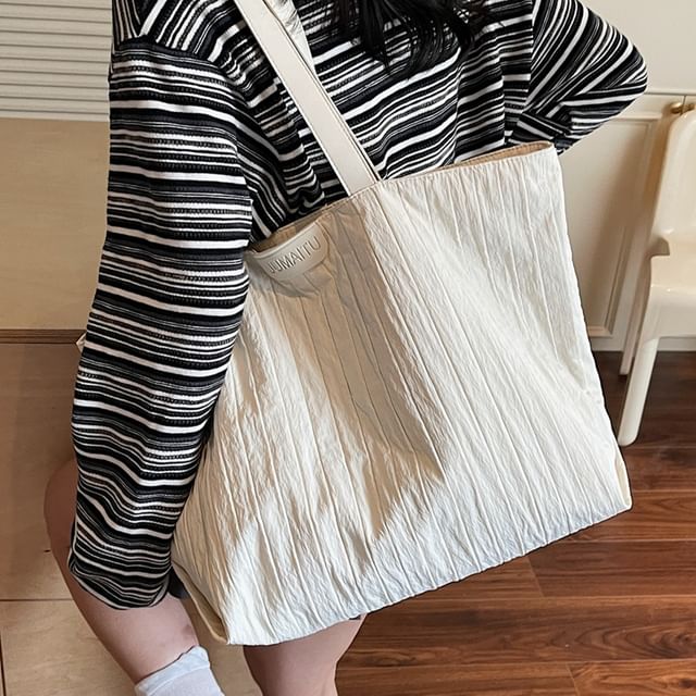 KOCORE-Textile Plain Tote Bag