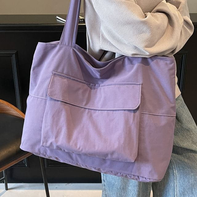 KOCORE-Textile Plain Tote Bag