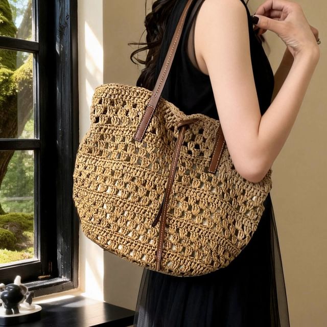 KOCORE-Woven Tote Bag Various Designs