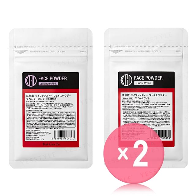 Koh Gen Do-Maifanshi Face Powder Refill 2pcs Bundle Set