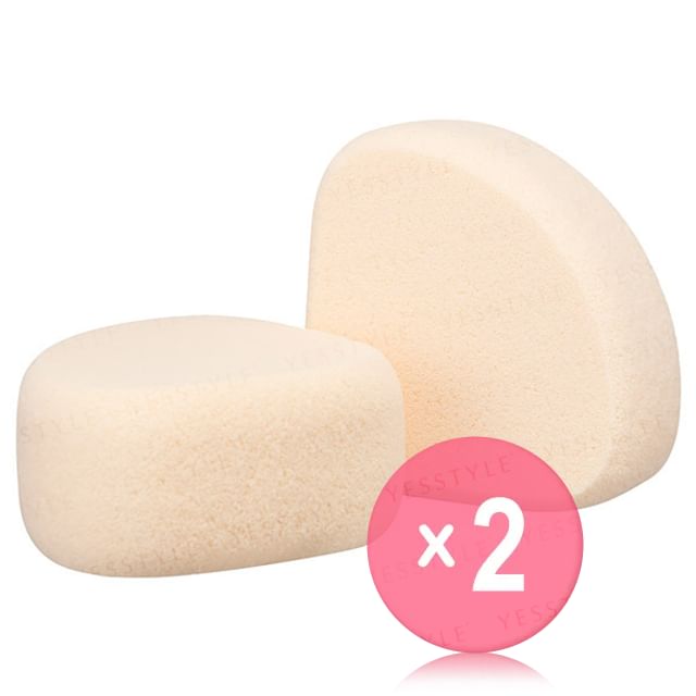 Koh Gen Do-Makeup Sponge For Liquid or Cream Foundation 2pcs Bundle Set