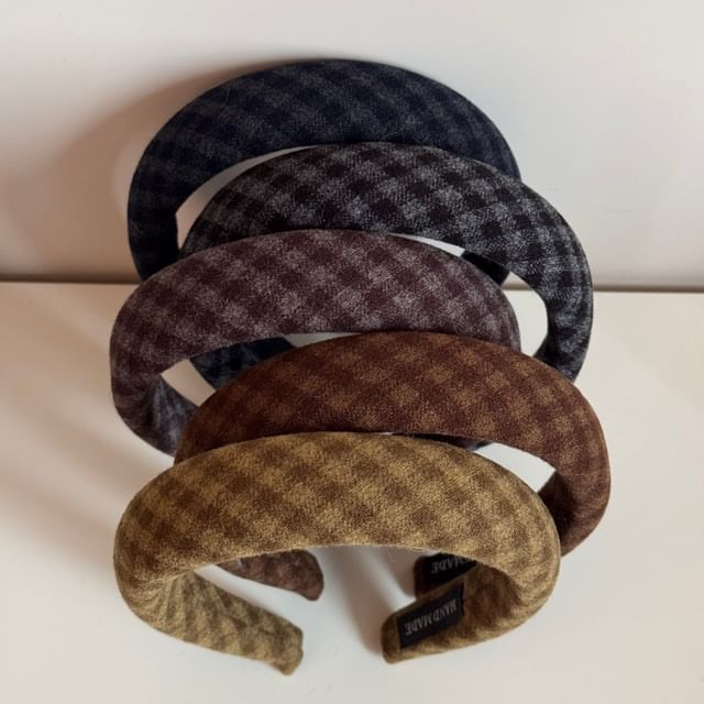 Koi Kawaii-Argyle Fabric Headband