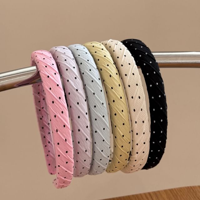 Koi Kawaii-Micro Dot Ruched Headband