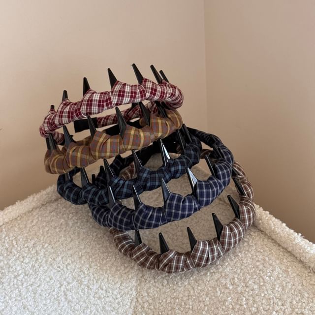 Koi Kawaii-Plaid Headband